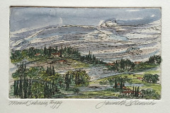 jauneth-skinner-©-mount-subasio-foggy-heliogravure-w-hand-coloring-umbria-italy-landscape